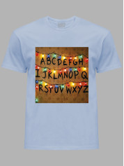 Футболка Алфавіт Дуже дивні справи - Alphabet Stranger things, 26010036