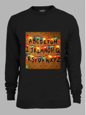 Світшот Алфавіт Дуже дивні справи - Alphabet Stranger things, 26010036