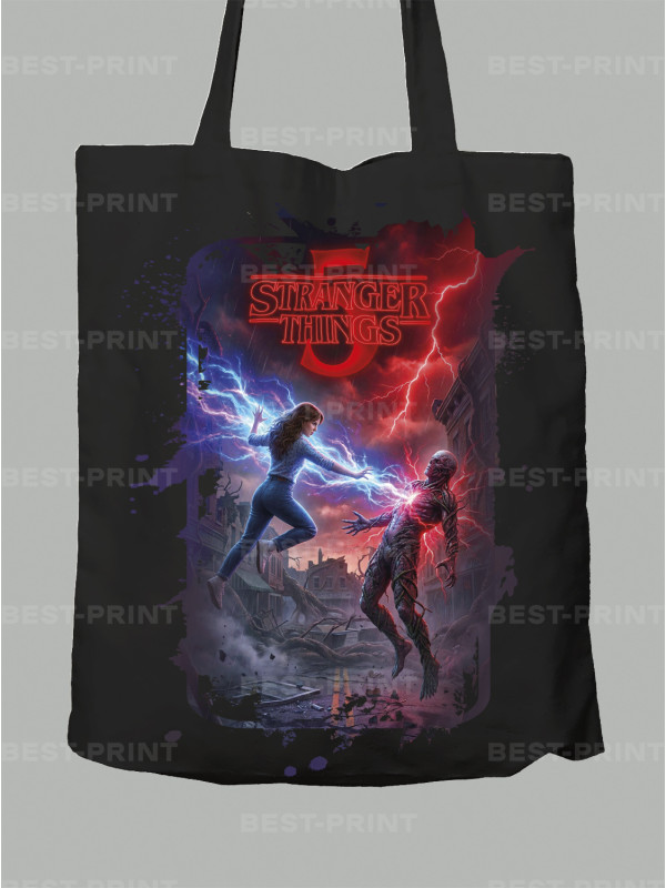 Екосумка Дуже дивні справи 5 протистояння- Stranger things 5 confrontation, 26010037