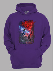 Худі Дуже дивні справи 5 протистояння- Stranger things 5 confrontation, 26010037