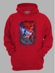 Худі Дуже дивні справи 5 протистояння- Stranger things 5 confrontation, 26010037