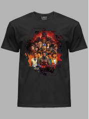 Футболка Дуже дивні справи 5 всі герої - Stranger things 5 all heroes, 26010038