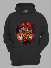 Худі Дуже дивні справи 5 всі герої - Stranger things 5 all heroes, 26010038