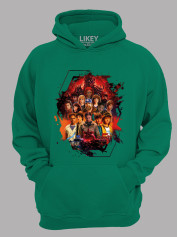 Худі Дуже дивні справи 5 всі герої - Stranger things 5 all heroes, 26010038