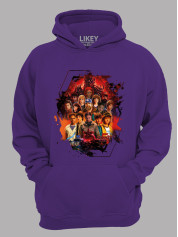 Худі Дуже дивні справи 5 всі герої - Stranger things 5 all heroes, 26010038