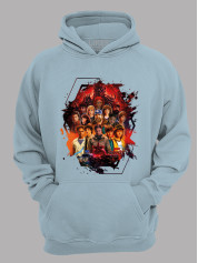 Худі Дуже дивні справи 5 всі герої - Stranger things 5 all heroes, 26010038