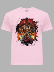 Футболка Дуже дивні справи 5 всі герої - Stranger things 5 all heroes, 26010038