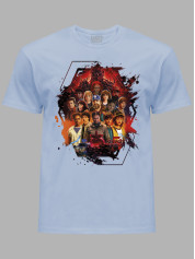 Футболка Дуже дивні справи 5 всі герої - Stranger things 5 all heroes, 26010038