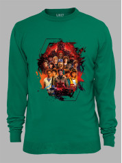 Світшот Дуже дивні справи 5 всі герої - Stranger things 5 all heroes, 26010038