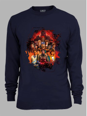 Світшот Дуже дивні справи 5 всі герої - Stranger things 5 all heroes, 26010038