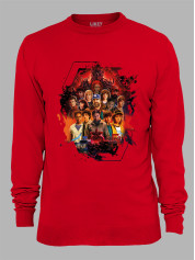 Світшот Дуже дивні справи 5 всі герої - Stranger things 5 all heroes, 26010038