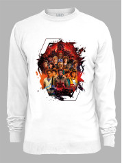 Світшот Дуже дивні справи 5 всі герої - Stranger things 5 all heroes, 26010038