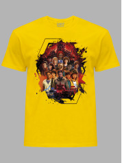 Футболка Дуже дивні справи 5 всі герої - Stranger things 5 all heroes, 26010038