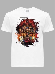 Футболка Дуже дивні справи 5 всі герої - Stranger things 5 all heroes, 26010038