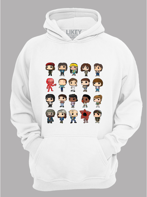 Худі Дуже дивні справи Герої - Stranger things Heroes, 26010039