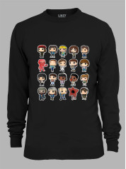 Світшот Дуже дивні справи Герої - Stranger things Heroes, 26010039