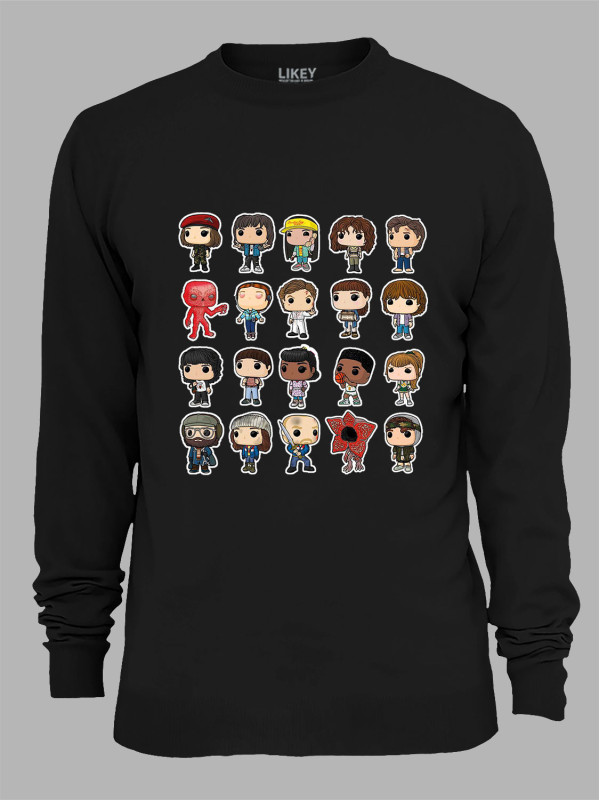 Світшот Дуже дивні справи Герої - Stranger things Heroes, 26010039