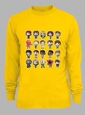 Світшот Дуже дивні справи Герої - Stranger things Heroes, 26010039