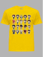 Футболка Дуже дивні справи Герої - Stranger things Heroes, 26010039