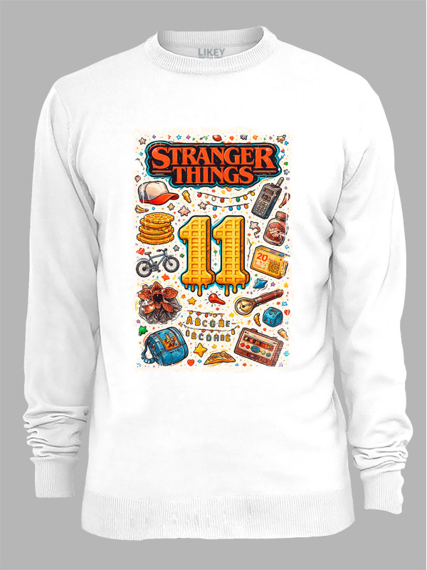 Світшот Дуже дивні справи 11 - Stranger things 11, 26010040