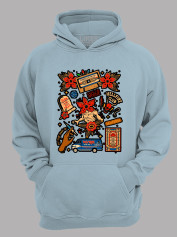 Худі Дуже дивні справи наліпки - Stranger things stickers, 26010041