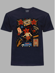 Футболка Дуже дивні справи наліпки - Stranger things stickers, 26010041