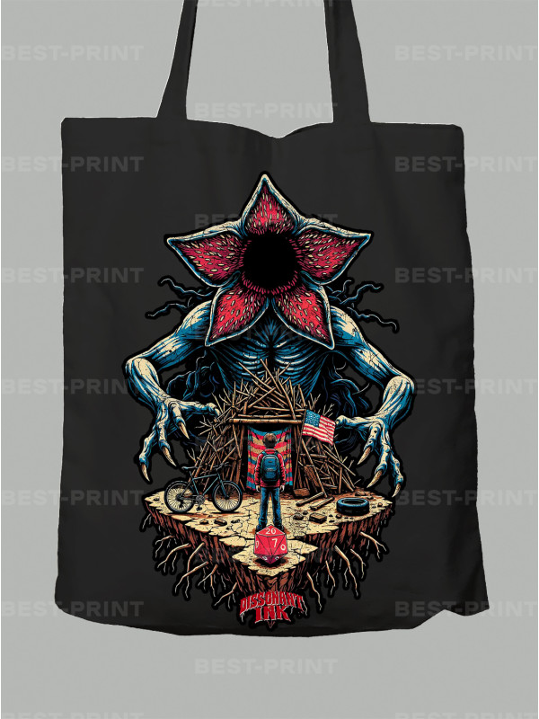 Екосумка Демогоргон Дуже дивні справи - Demogorgon Stranger things, 26010042