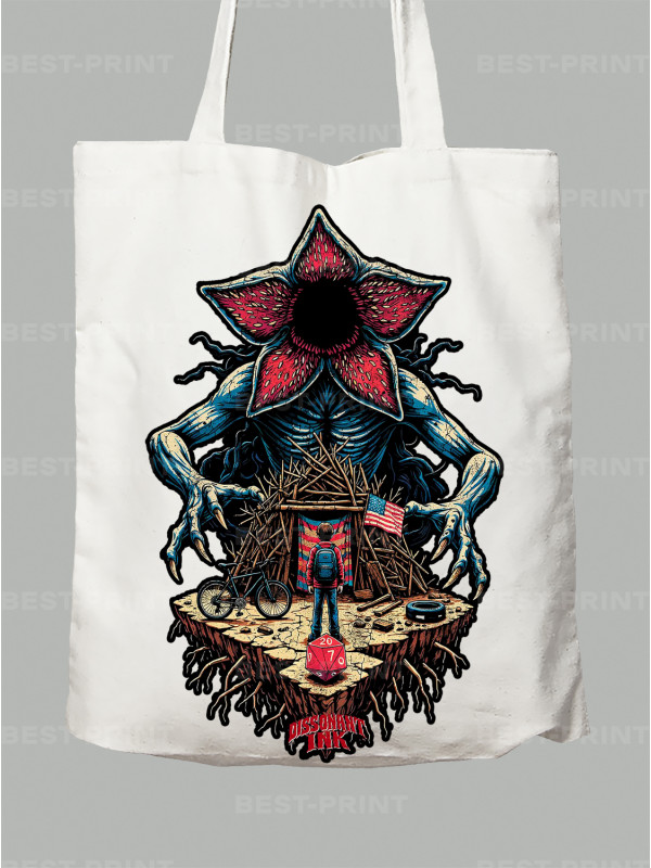 Екосумка Демогоргон Дуже дивні справи - Demogorgon Stranger things, 26010042