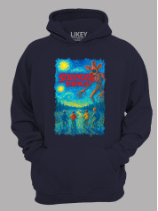 Худі Дуже дивні справи Ван Гог- Stranger things Van Gogh, 26010046