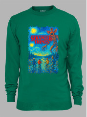 Світшот Дуже дивні справи Ван Гог- Stranger things Van Gogh, 26010046