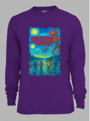 Світшот Дуже дивні справи Ван Гог- Stranger things Van Gogh, 26010046