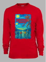 Світшот Дуже дивні справи Ван Гог- Stranger things Van Gogh, 26010046