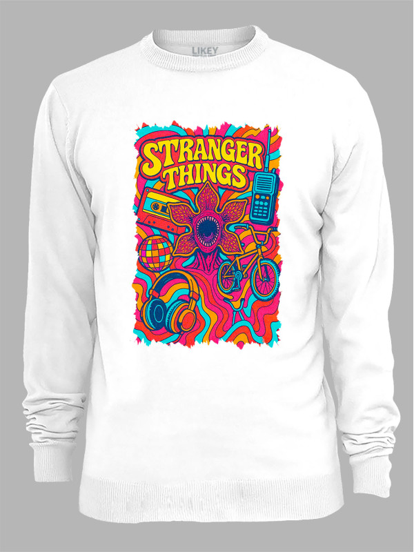 Світшот Дуже дивні справи Арт- Stranger things Art, 26010047