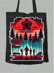 Екосумка Дуже дивні справи сюжет - Stranger things plot, 26010048