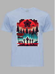 Футболка Дуже дивні справи сюжет - Stranger things plot, 26010048