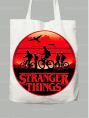 Екосумка Дуже дивні справи Світ - Stranger things World, 26010049