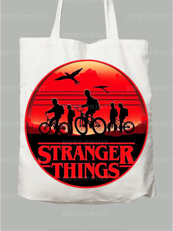 Екосумка Дуже дивні справи Світ - Stranger things World, 26010049