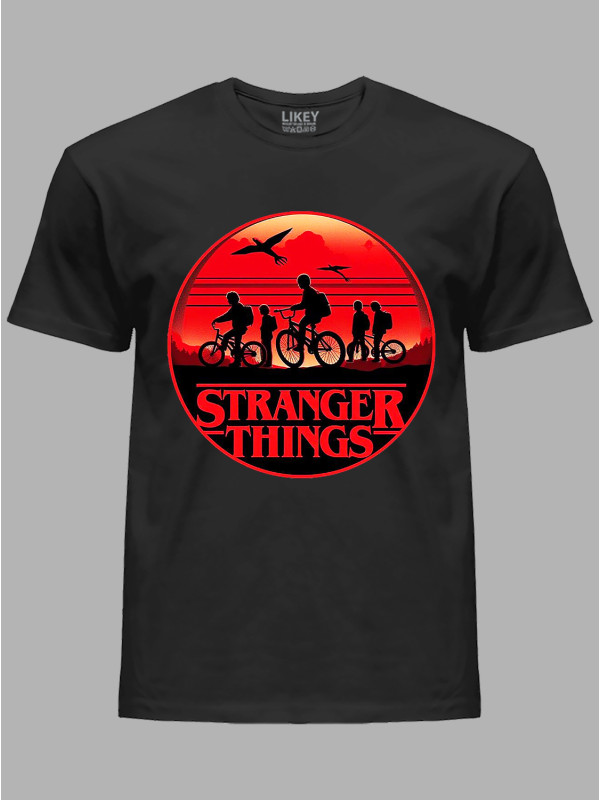 Футболка Дуже дивні справи Світ - Stranger things World, 26010049