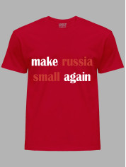 Футболка make russia small again, 26020098