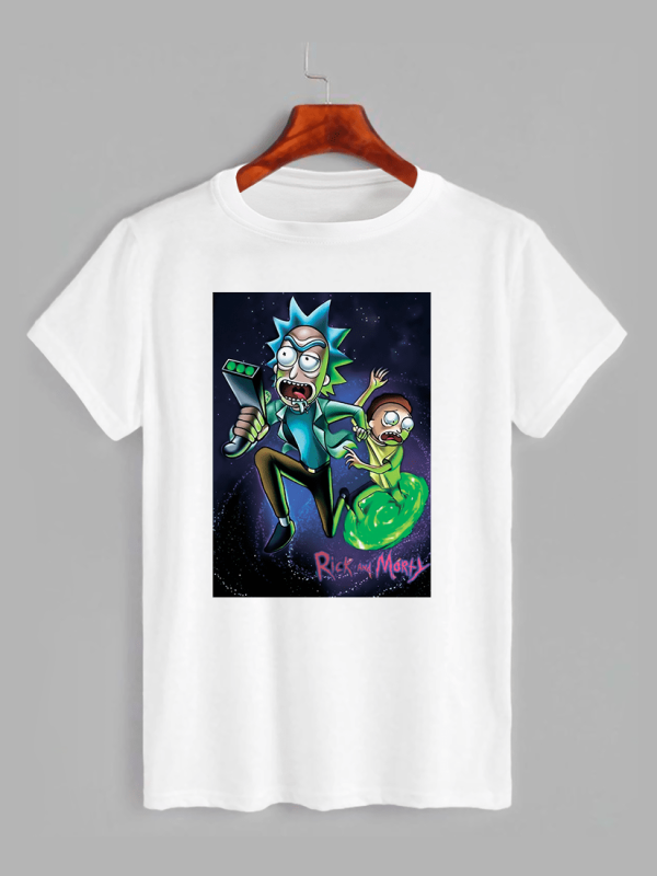 Футболка з принтом Рік і Морті (21022916)
