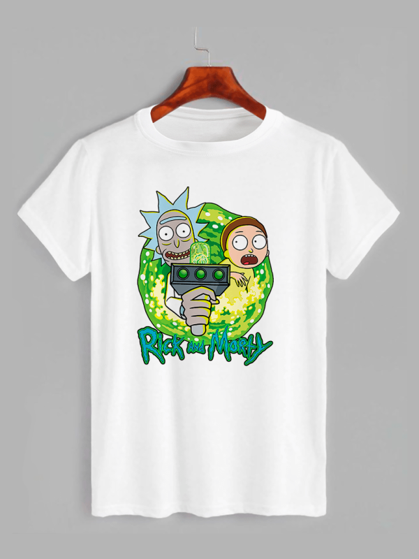 Футболка з принтом Рік і Морті (21022919)