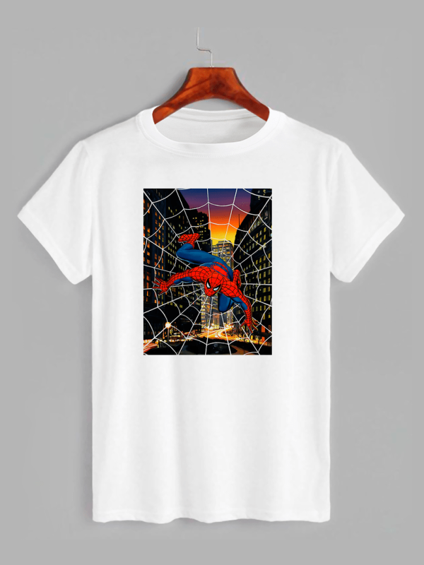Футболка з принтом Людина Павук (21022925)