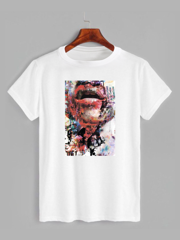 Футболка з принтом Breathing - Дихання (0128)