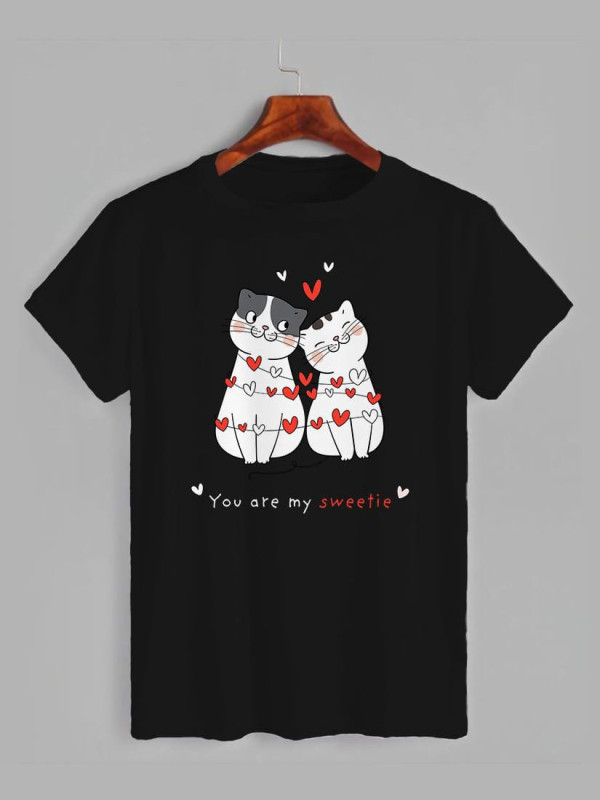 Футболка з принтом Ти моя мила (1212)