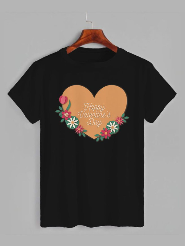 Футболка з принтом День святого Валентина 2 (1215)