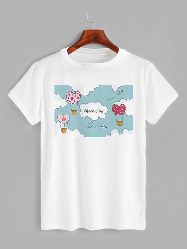 Футболка з принтом З днем ​​Святого Валентина 2 (1216)