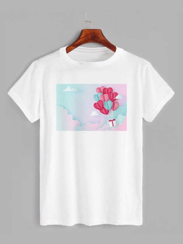 Футболка з принтом Подарунок до Святого Валентина (1220)