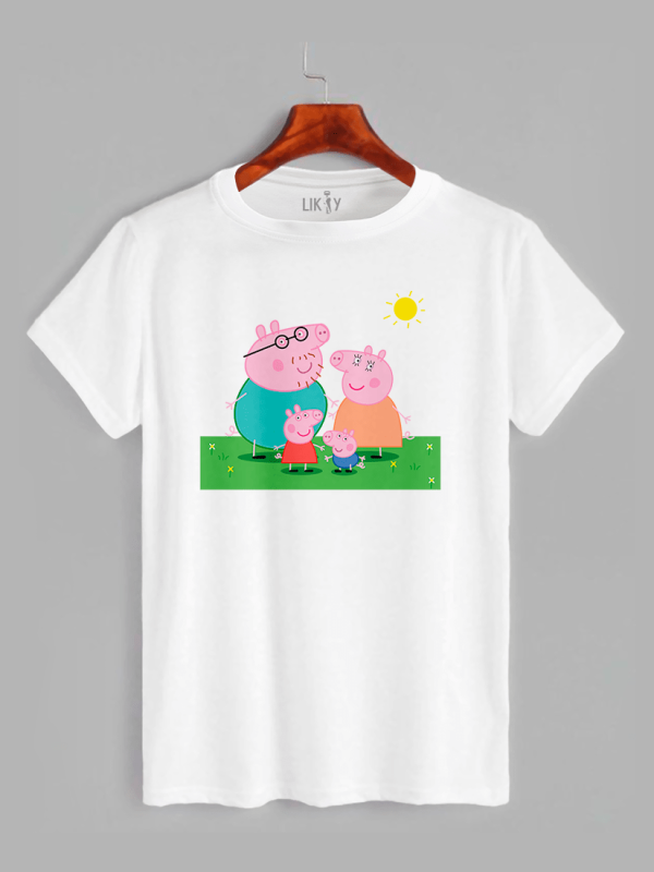 Футболка дитяча з принтом Свинка Пеппа - 21030332