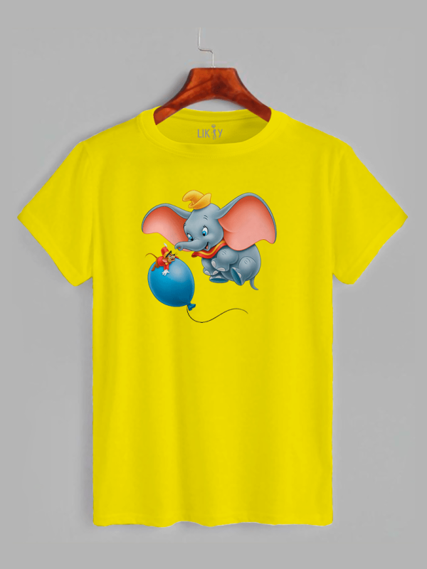 Футболка дитяча з принтом Слоник з кулькою - 21030334