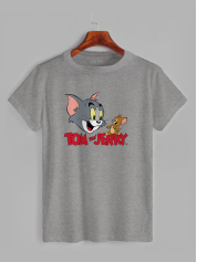 Футболка детская с принтом Том и Джерри (Tom and Jerry) - 21030336